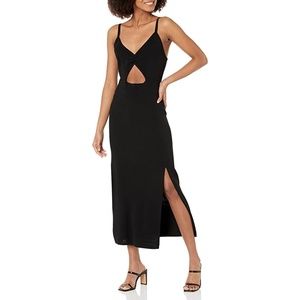 The Drop Alisa Strappy Cut-out Midi Dress